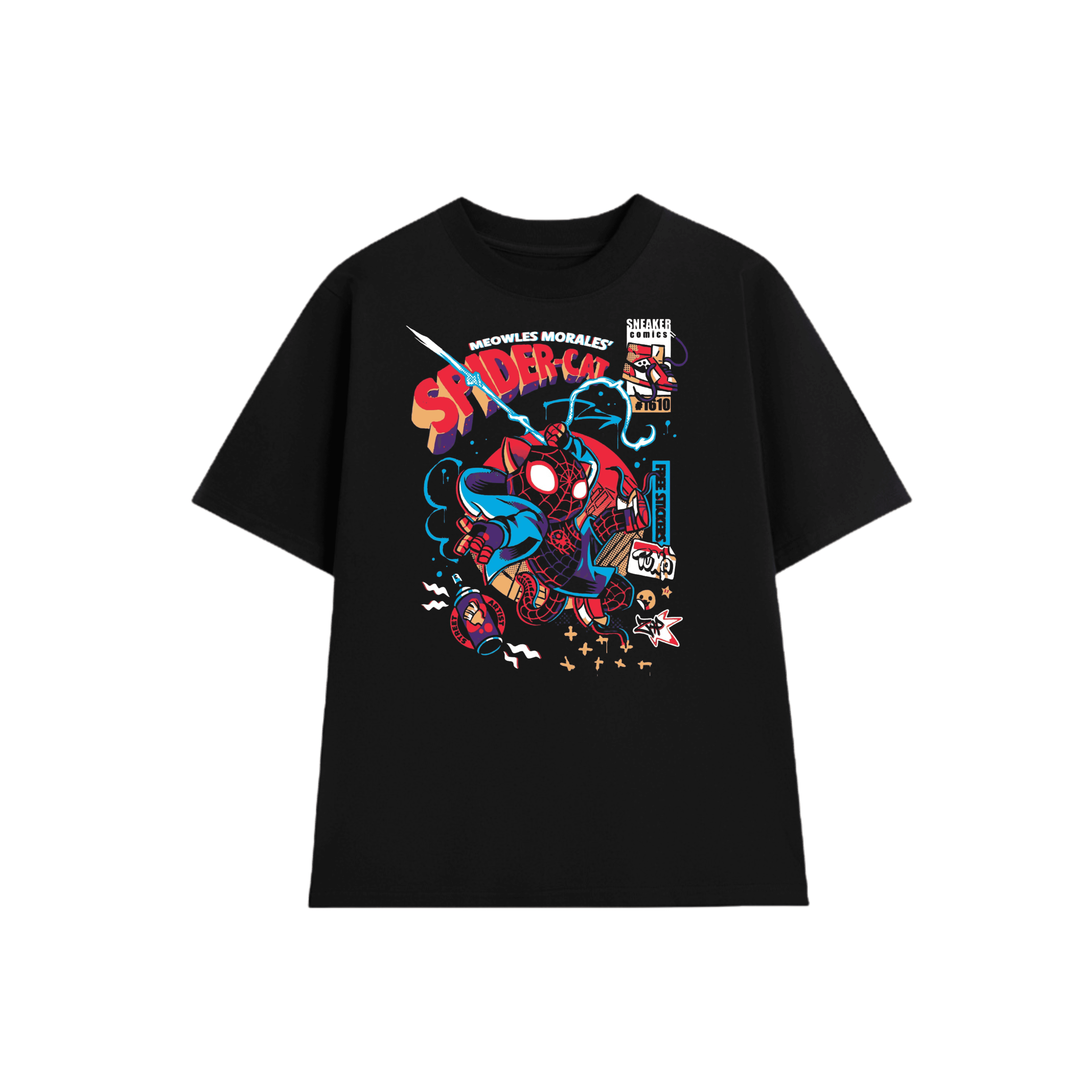 Áo Phông Spyderman Chất Liệu Cotton 190-260gsm